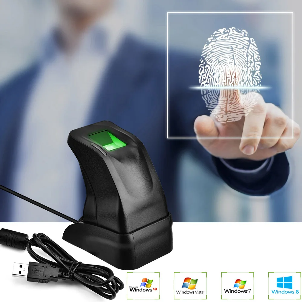 ZK4500 USB Biometric Fingerprint Scanner Fingerprint Sensor USB Fingerprint Reader With Free SDK Support Windows Linux System