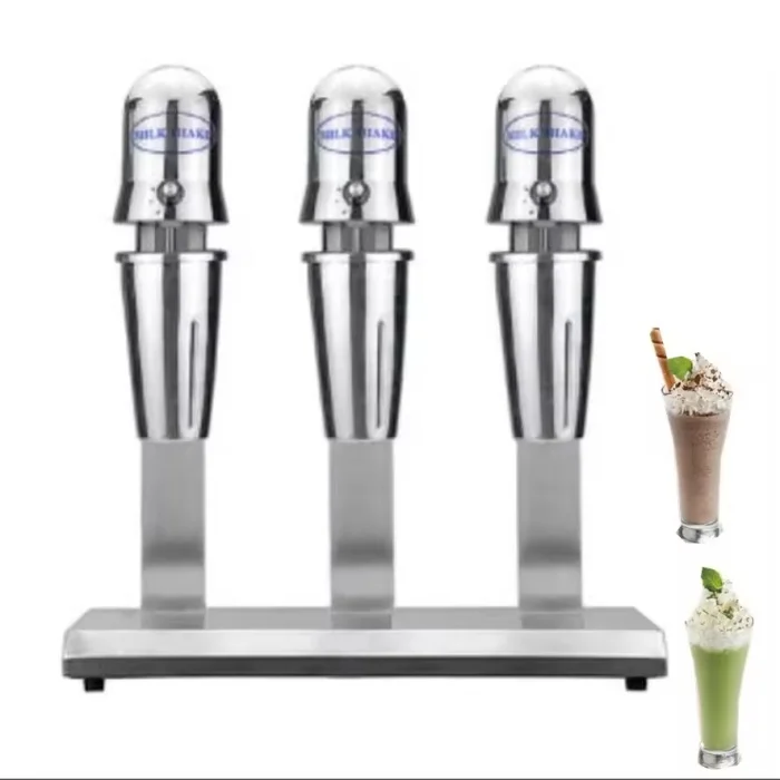 3 Head Stainless Steel Mixing Cup Drink Mixer Ice Cream Maker Milkshake Machine - Image 5