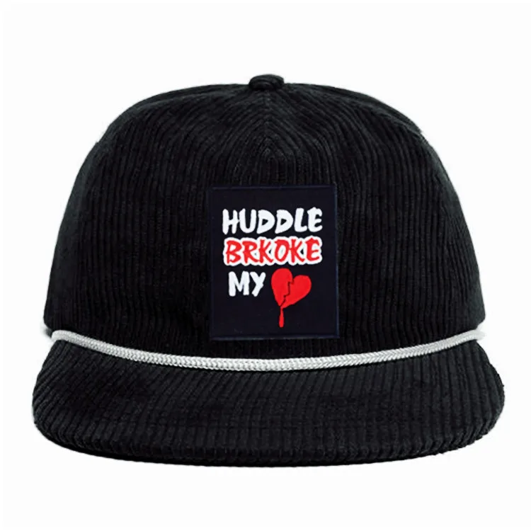 Vintage Panel Corduroy Hat Custom Blank Snapback