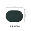 Verde oscuro (forma ovalada)