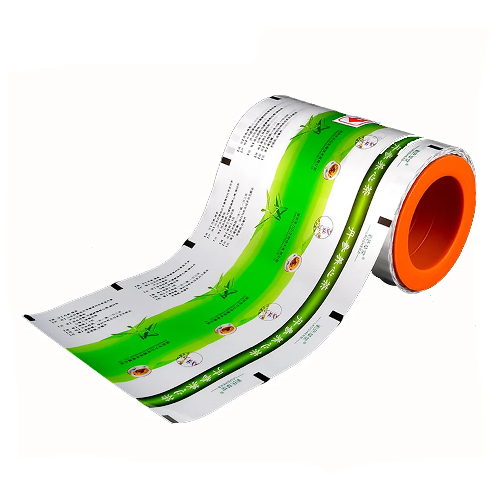 Food Medicine Plastic Packaging Coated Aluminum Foil Laminated Laminating Wrapping Pouch Packing Roll Film Material For Sachet