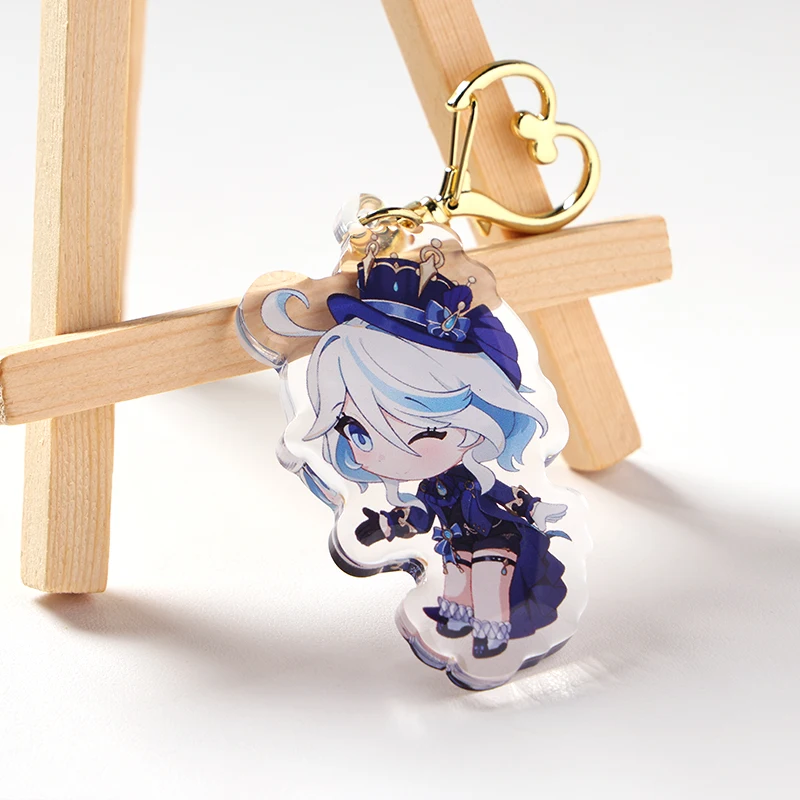 Chaveiros de Acrílico Personalizados com Impressão de Personagem de Anime Chaveiro de Acrílico com Epóxi