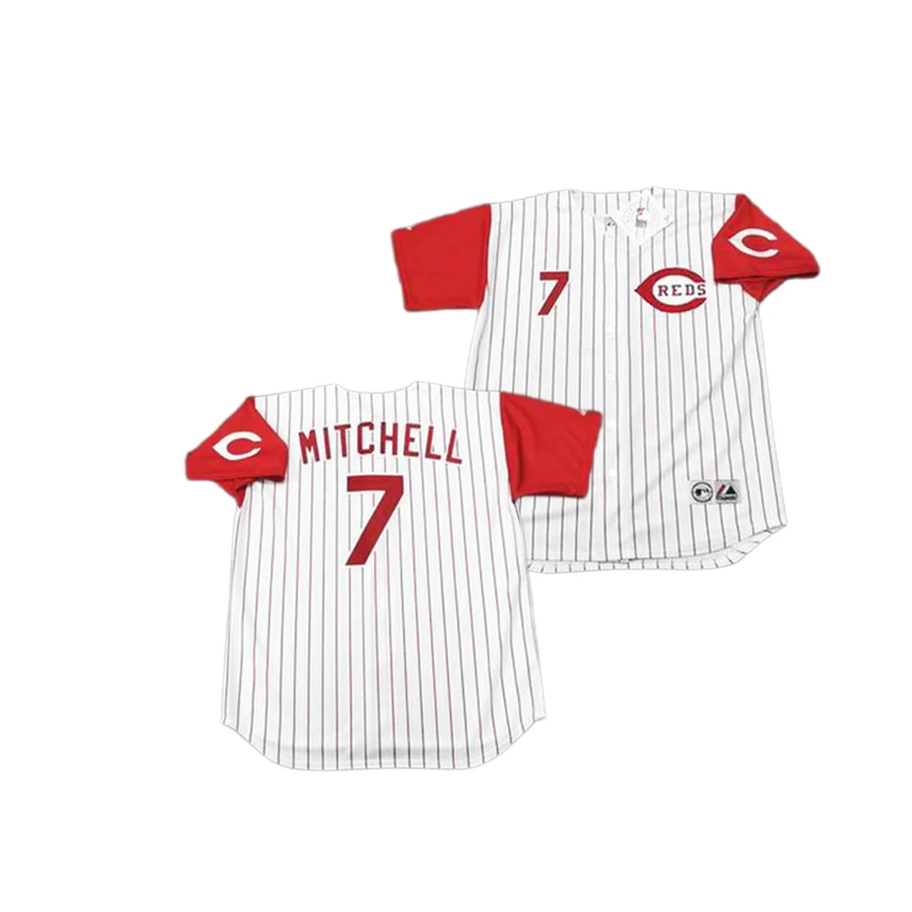 Wholesale Men's Cincinnati 2 Gary Redus 5 Johnny Benc 8 Joe Morgan 11 Barry  Larkin 13 Concepcion Throwback Baseball Jersey Stitched S-5xl From  m.