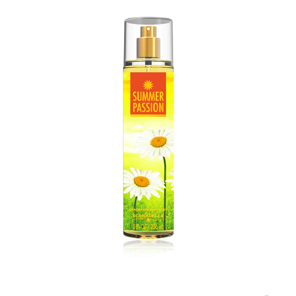 Body Mist 236ml Private Label Flora Fragrance Spray Body Splash for Women