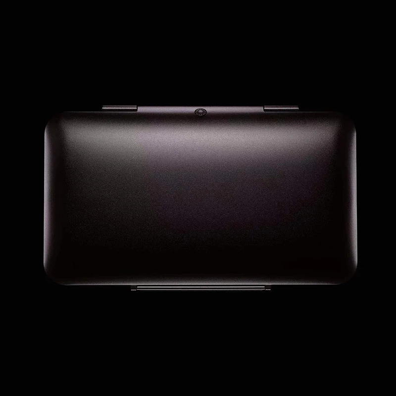 portable unique luxury aluminum travel cigar box humidor cabinet custom logo