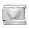 Stainless Steel Module Solid Color Bracelet--Heart