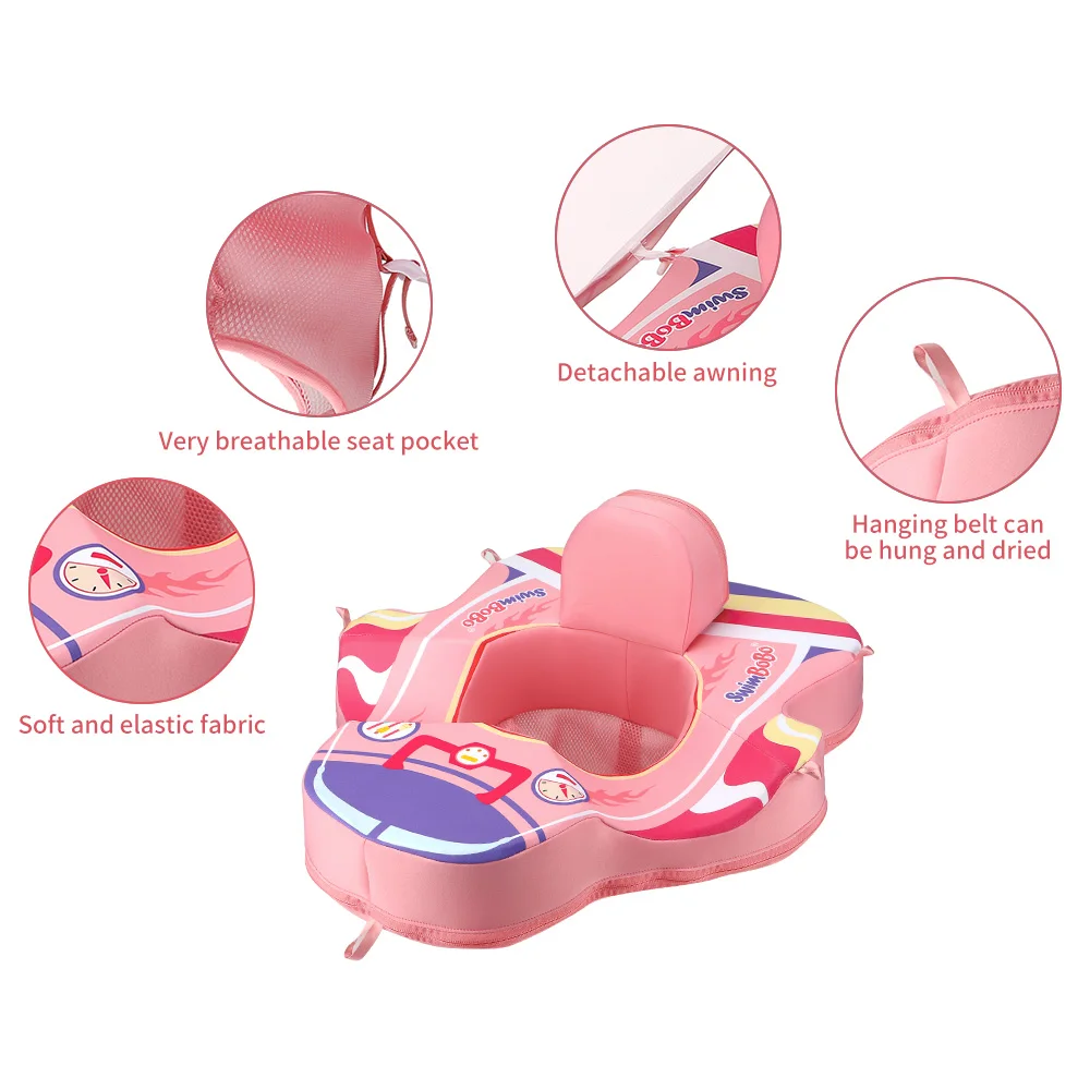 Swimbobo Non-inflatable Baby Swimming Seat Float Children Swim Ring Kids Underarm Ring Non Inflatable Child Seat Floating