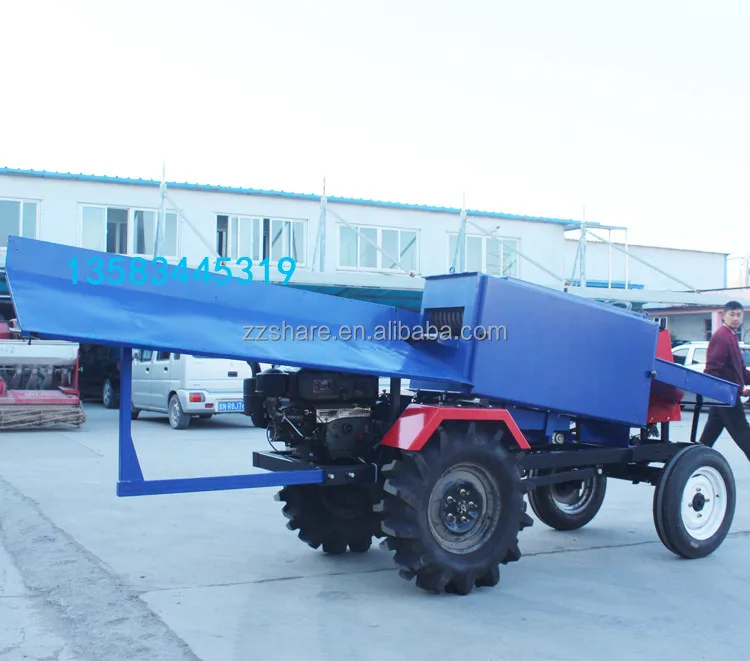 Sugarcane Leaf Detrashing Peeling off Machine Sugar Cane Leaf Processing Machine 13HP