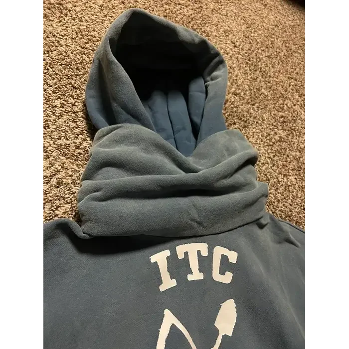 Custom Pullover Hoddies Over Face Cotton Heavyweight Blank Screen Print Sun Faded Distressed Vintage Acid Wash Masked Hoodie Men gallery 3
