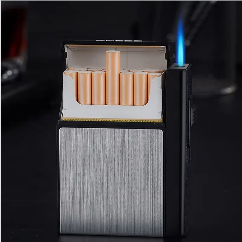 cigarette case price Personalized Case, Wood Cigarette Box, Metal Cigarette Holder, Custom Gift, Christmas Gifts, Father Gift, Unique Gift for Him/her Creative Shiny Metal Cigarette Case