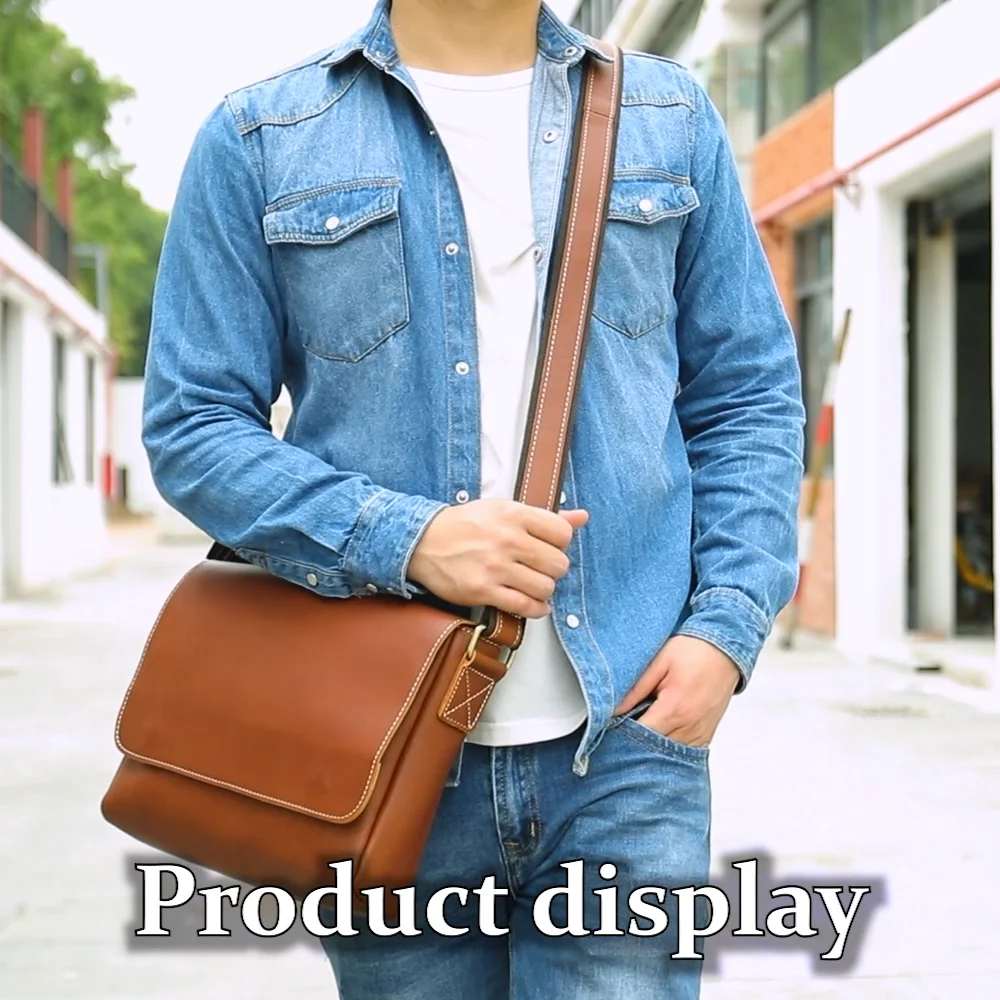 cowhide messenger bags