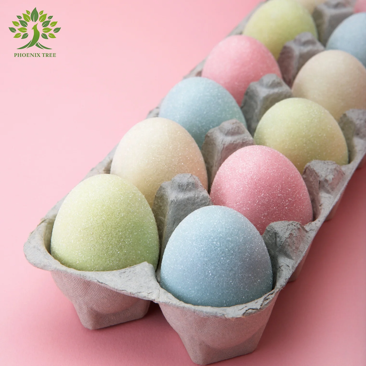 Ptpack Hot Sale Biodegradable Recycled Egg Trays 30 Chicken Egg Cartons