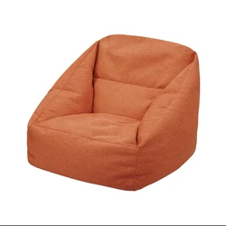 customized size color living room stylish high back bean bag sofa bean bag cover without filler