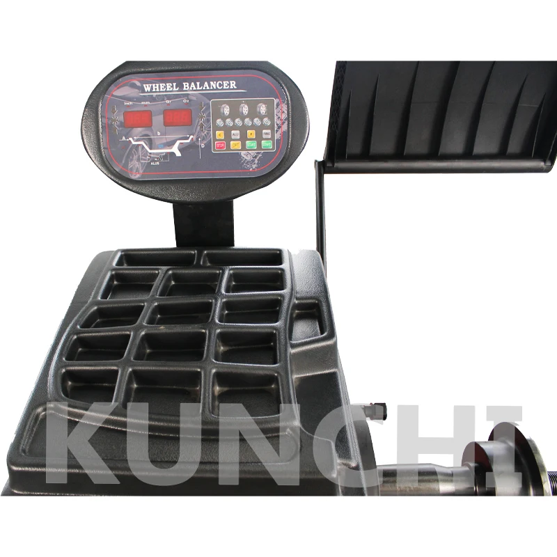 Kunchi Automatic Laser Best Wheel Balancer Machine for Garage Equipment and Tools Workshop