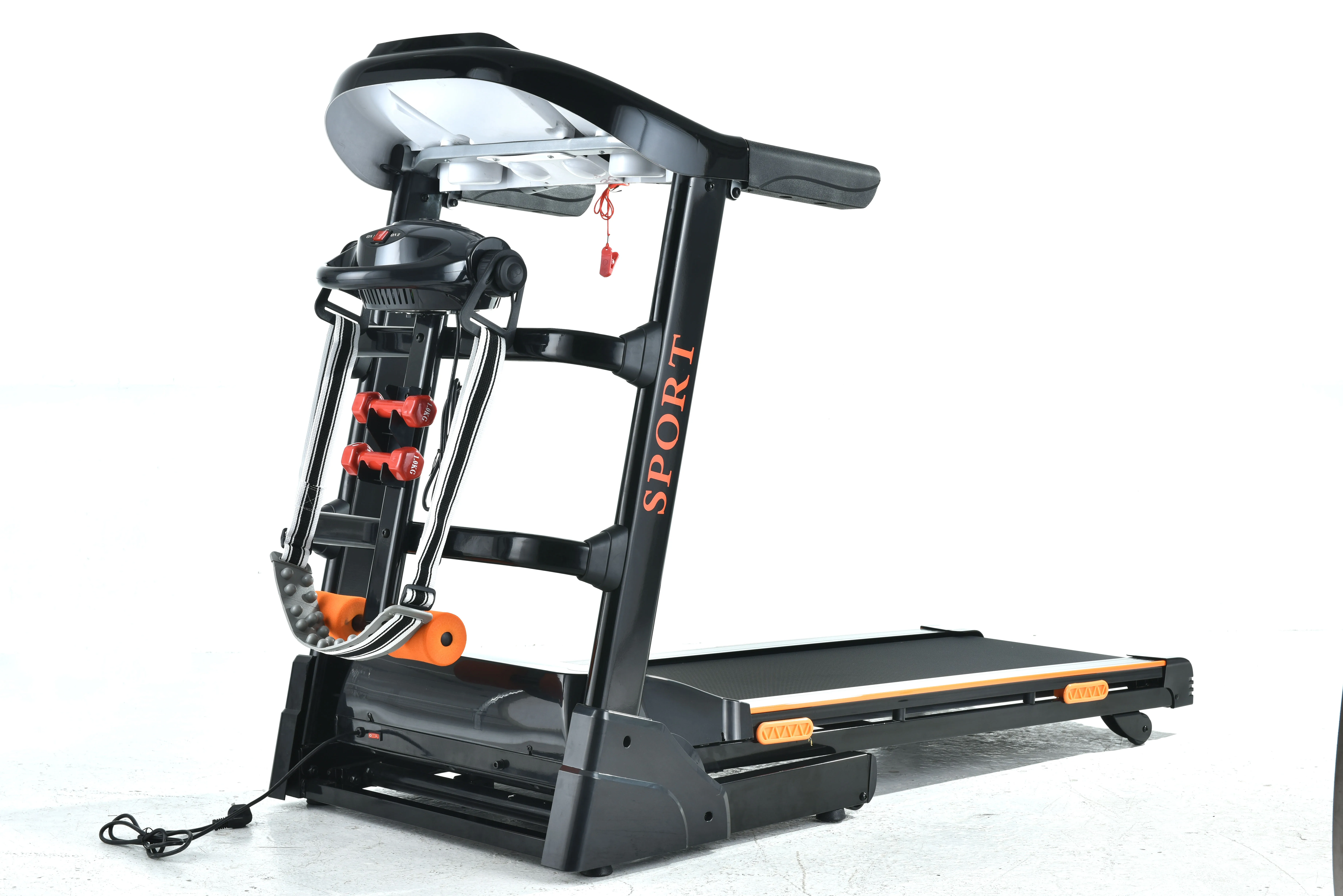 Cheap Automatic 4hp Treadmill Incline Gym Ac Motor Running Life Quality Foldable Cover Exercise Electric Walking Run Machine