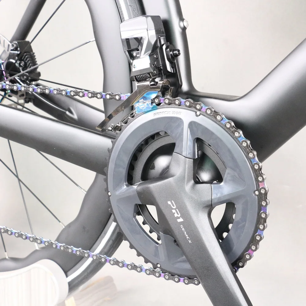 Newest 2X12S Aero Road Bike TT-X80 - 24 Speed Hydraulic Di2