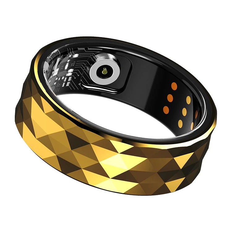 Findtime Smart Ring - Anello Intelligente Per Fitness E Salute, Tracker Per Sonno, Frequenza Cardiaca, Contapassi, Compatibile Con Android E IOS