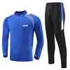 Conjunto de chándal de fútbol azul
