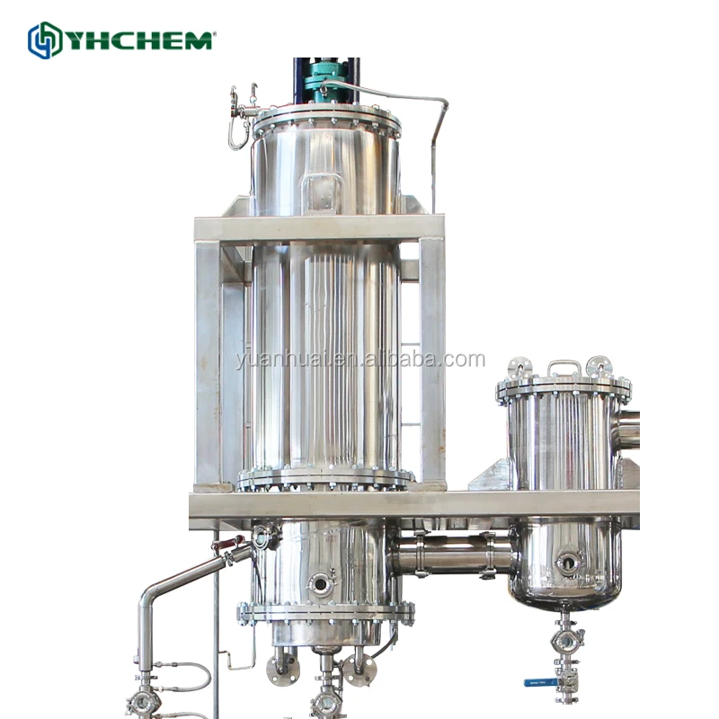 304 нержавеющая сталь КБР экстрактор масла молекулярная Дистилляция система машина
