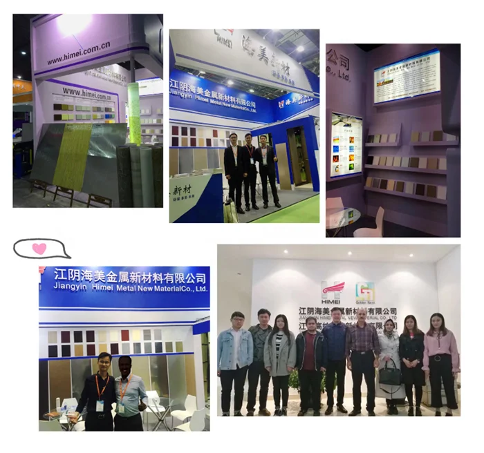 Brushed Pattern VCM Laminated Sheet Metal for Refrigerator Door