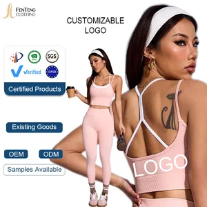 Under Lulu Custom Sports Outdoor Quick-drying High Support Yoga Bra Top for Women Nylon Racerback Vest Fitness