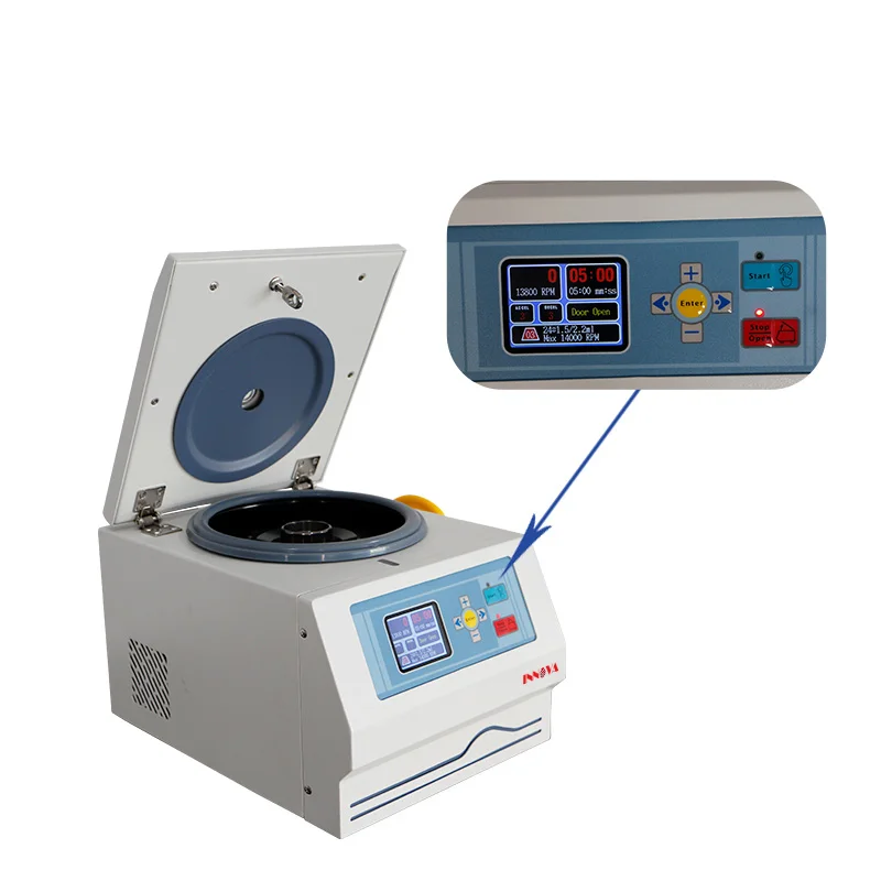 INNOVA Table Top Lab Centrifuge 16500rpm High Speed Benchtop Centrifuge with LCD Display