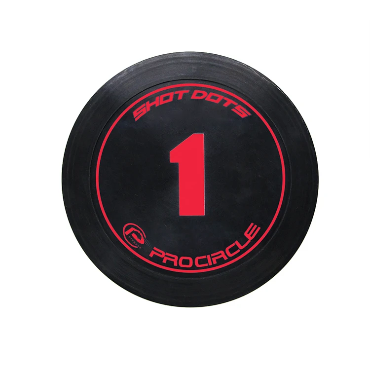 Customized Design Good Material Rubber Customize Logo Poly Spot Marker Agility Dots for Sport Training