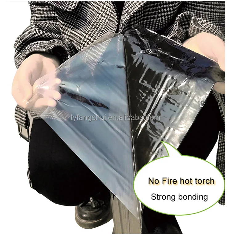Industrial Design Style Self-Adhesive Modified Asphalt Roofing Composite Polyester Mat Appropriate for Bitumen Membrane