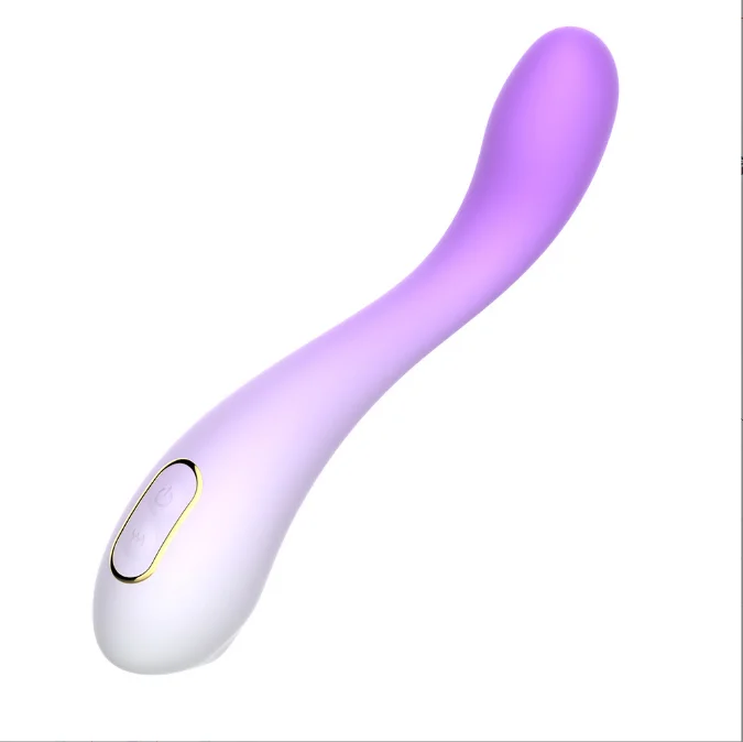 Gradient Color Girls Fashion Vibrating Wand 10 Function Modes for Women Pussy Massage Sucking Vibrators