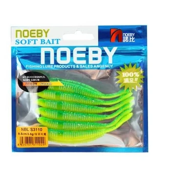 PVC 9.5cm/3.5g Single Tail False Soft Rubber Bait – Soft Lure – view 2