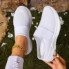 Sac zippé blanc-pe