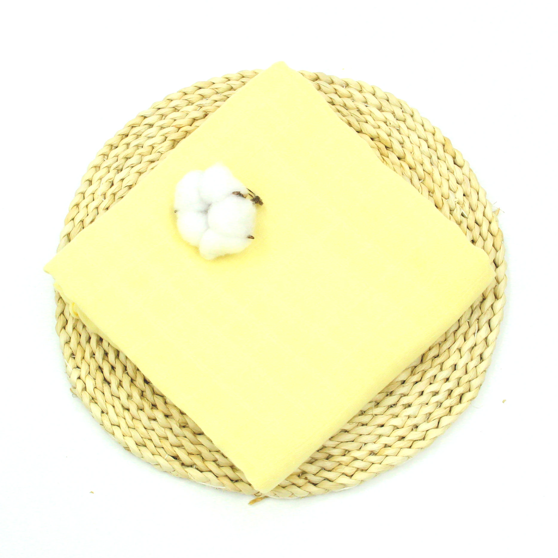 In Stock Gots Certified Bamboo Organic Cotton 60*60 Cm Bamboo Muslin