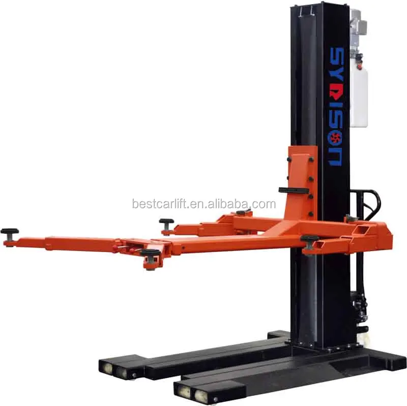 Cheap Prices Single Column  One Post Car Hydraulic Lift for Sale