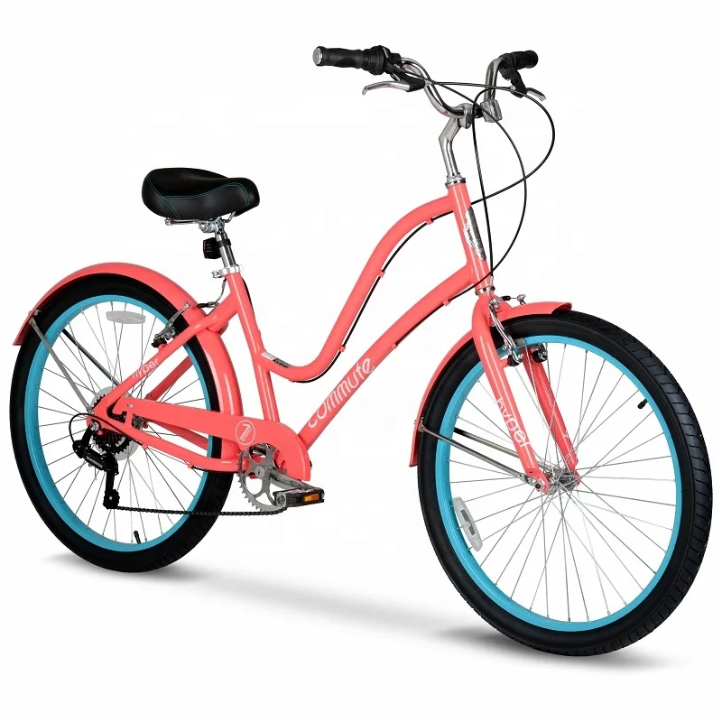 hyper 26 inch women's beach cruiser bike