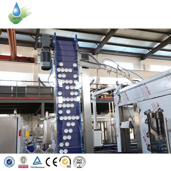 Automatic 3 in 1 Liquid Beverage Mineral Water Filling Capping Machine Drinking Water Bottling Packing Plant Factory Price