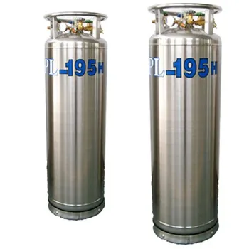 1.4mpa 195l Large Capacity Welded Insulated Cylinder Liquid Argon Dewar ...