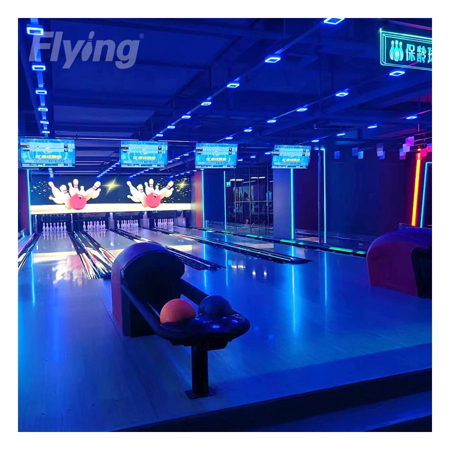 Custom Price Professional Storm Game Color Park Cleaning Lanes Pins Mobile Oil Bowling Equipment