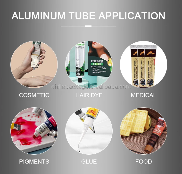 Custom Collapsible Tube Made Fillable Sealing 30ml 50ml 100ml 150ml Eco