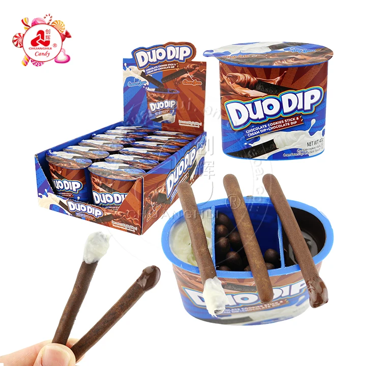 choco dip biscuit