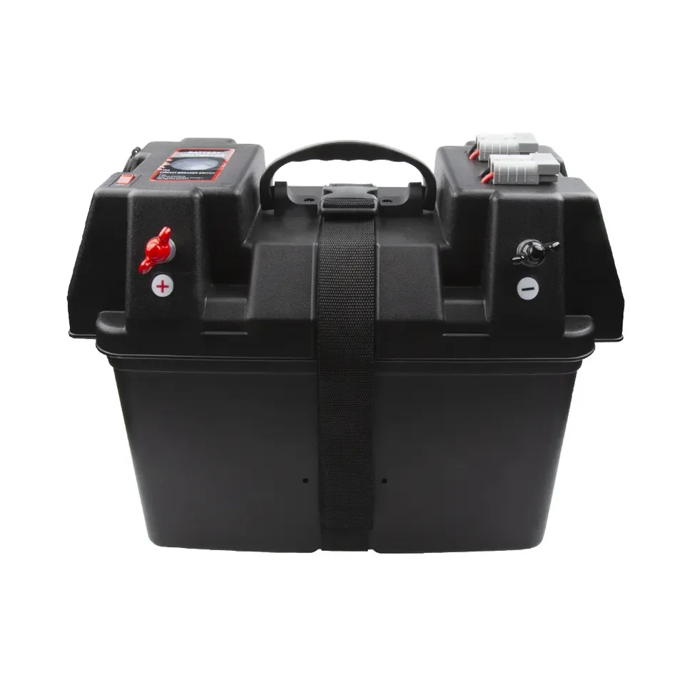 Battery Box Camping Trolling Motor 4x4 With Anderson Connectors 12v ...