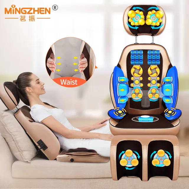 back shiatsu infrared massage cushion up and down walk for body