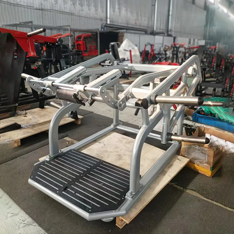 Source Factory Strength Training Commercial Use Gym Equipment Plate Loaded Shark Squat Machine for Bodybuilding