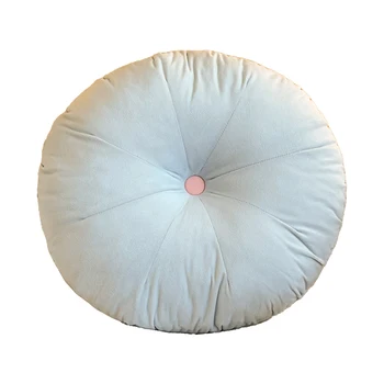 High Quality Low Price Wholesale Customizable Solid Colour Luxury Reading Round Pillow Cushion