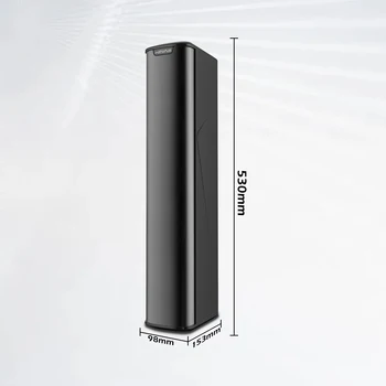 indoor speaker column dual 100W speaker small home KTV  commercial conference room church speaker system