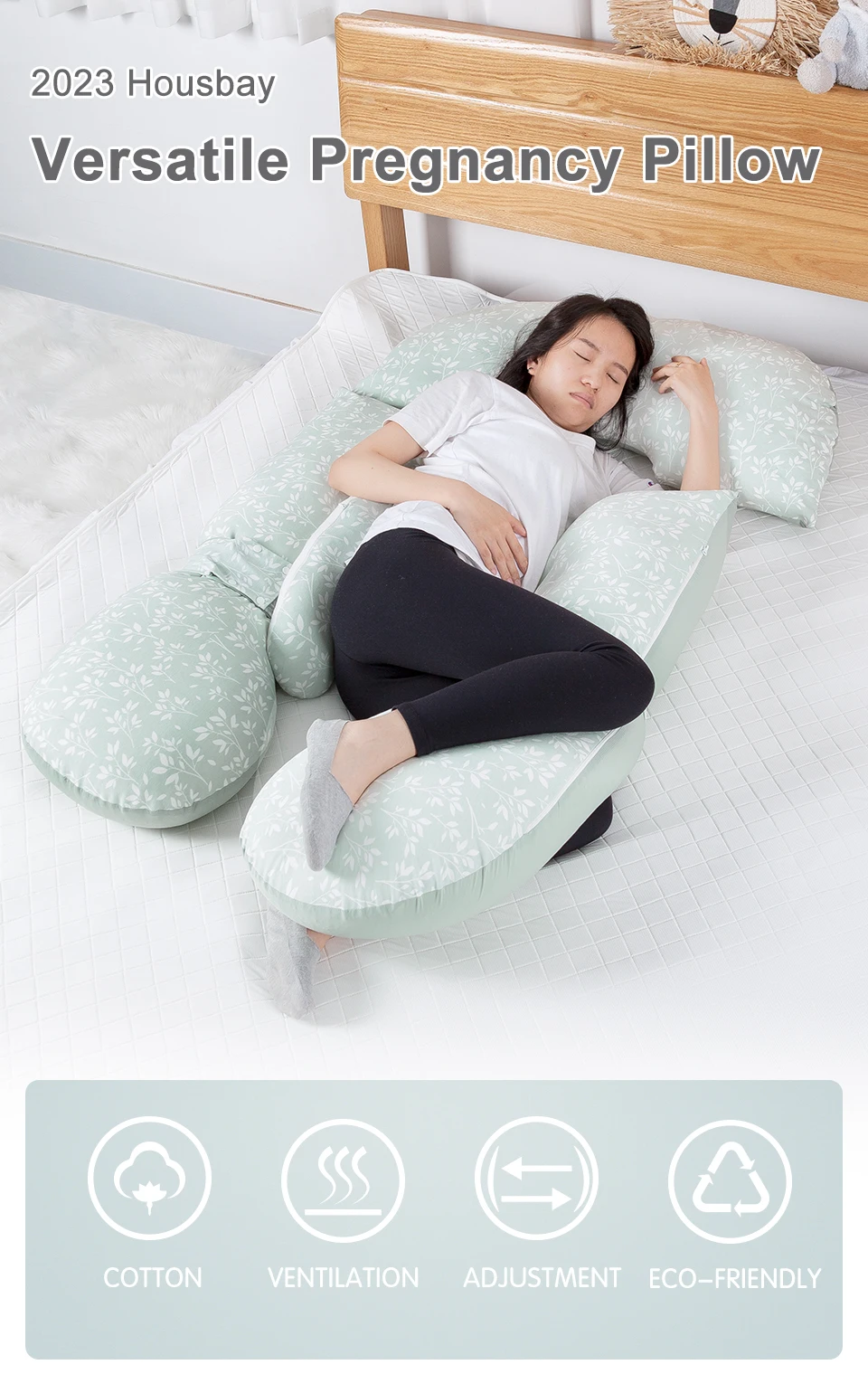U Shape Maternity Pillows Pregnancy Body Pillow Sour Season Use