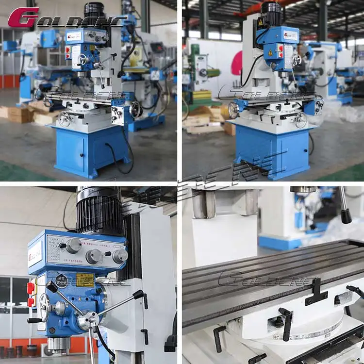 GOLDCNC ZX50C Drilling and Milling Machine - High Accuracy