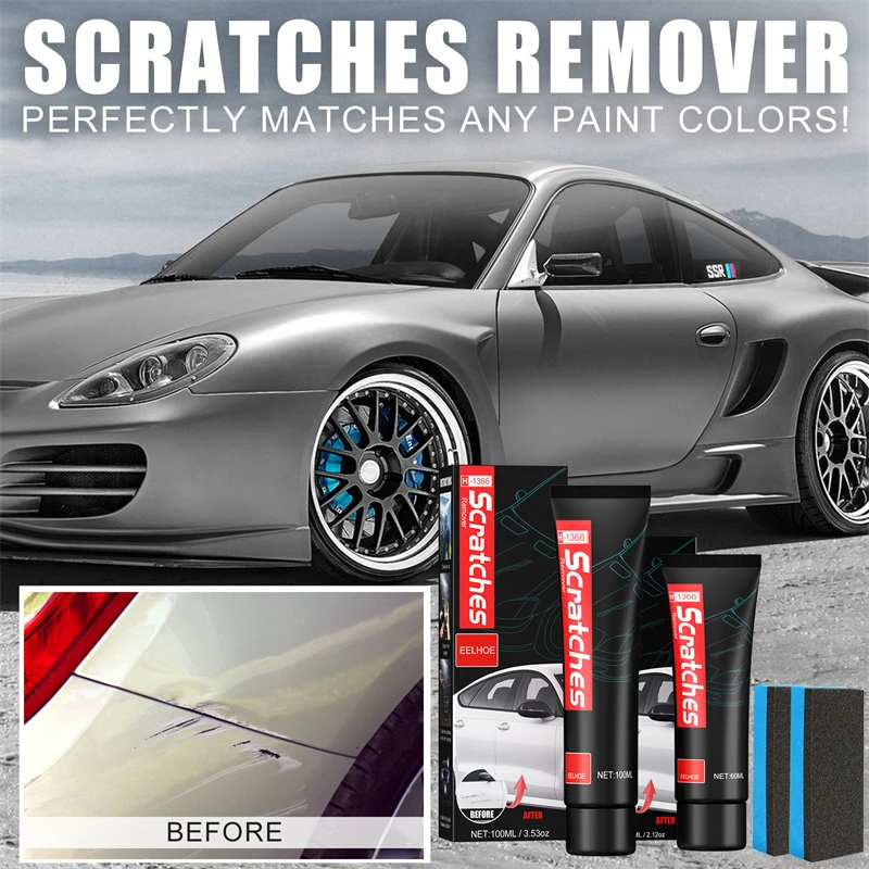 Eelhoe Car Body Scratches Remover Nail Lines False Scratch Fine Lines