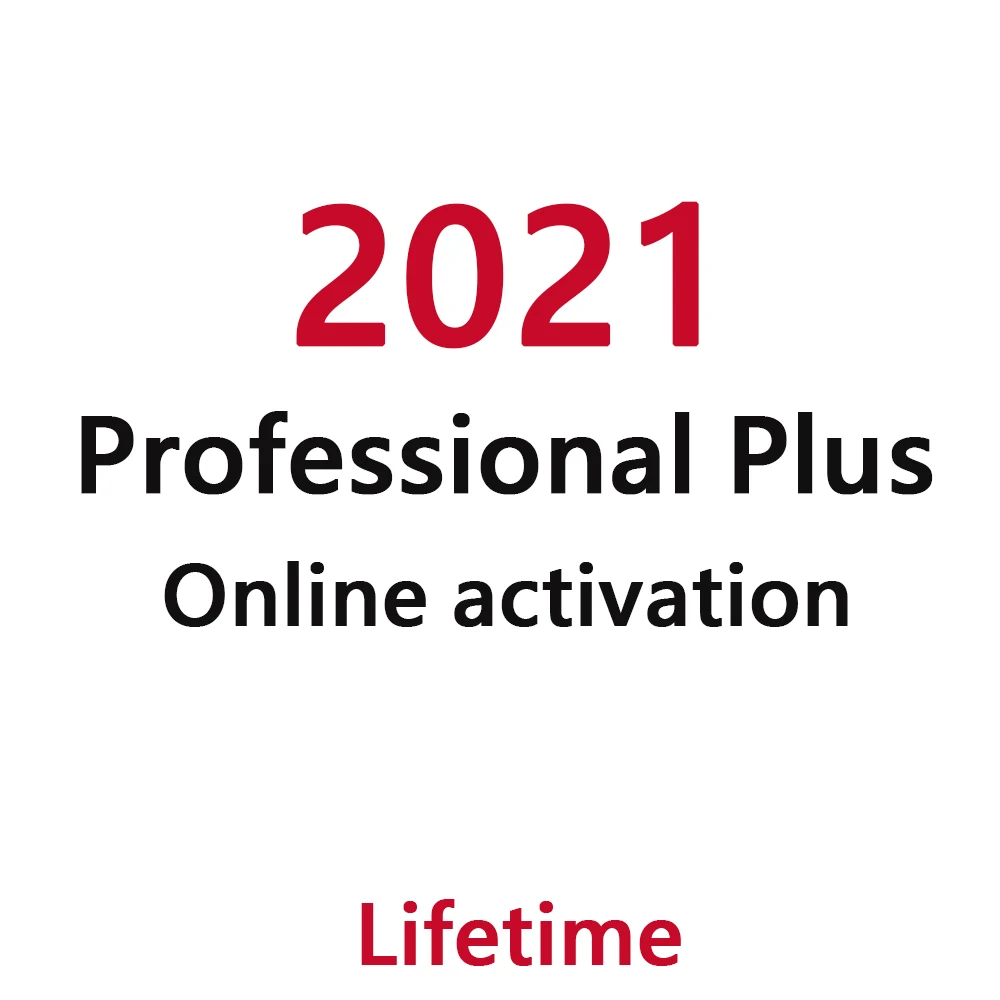 2021 Professional Plus License Key 100% Online Activation 2021 Pro Plus ...