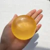 6Cm Yellow Vaseline Handmade Ball