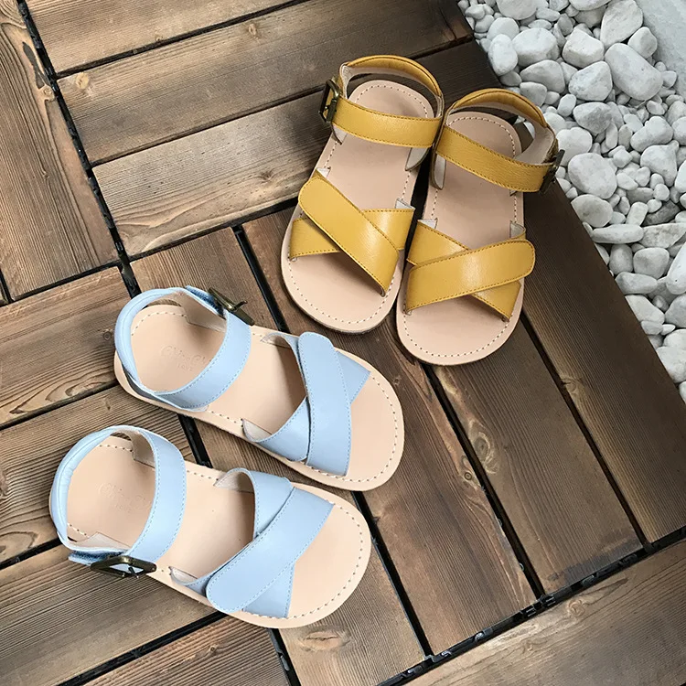 Оптовая продажа; Летние сандалии для девочек; Брендовая детская обувь на твердой подошве